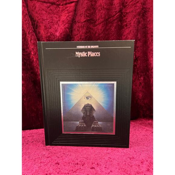 VTG Hardcover Coffee Table Book Time Life Mysteries Of The Unknown Mystic Places - Picture 1 of 4